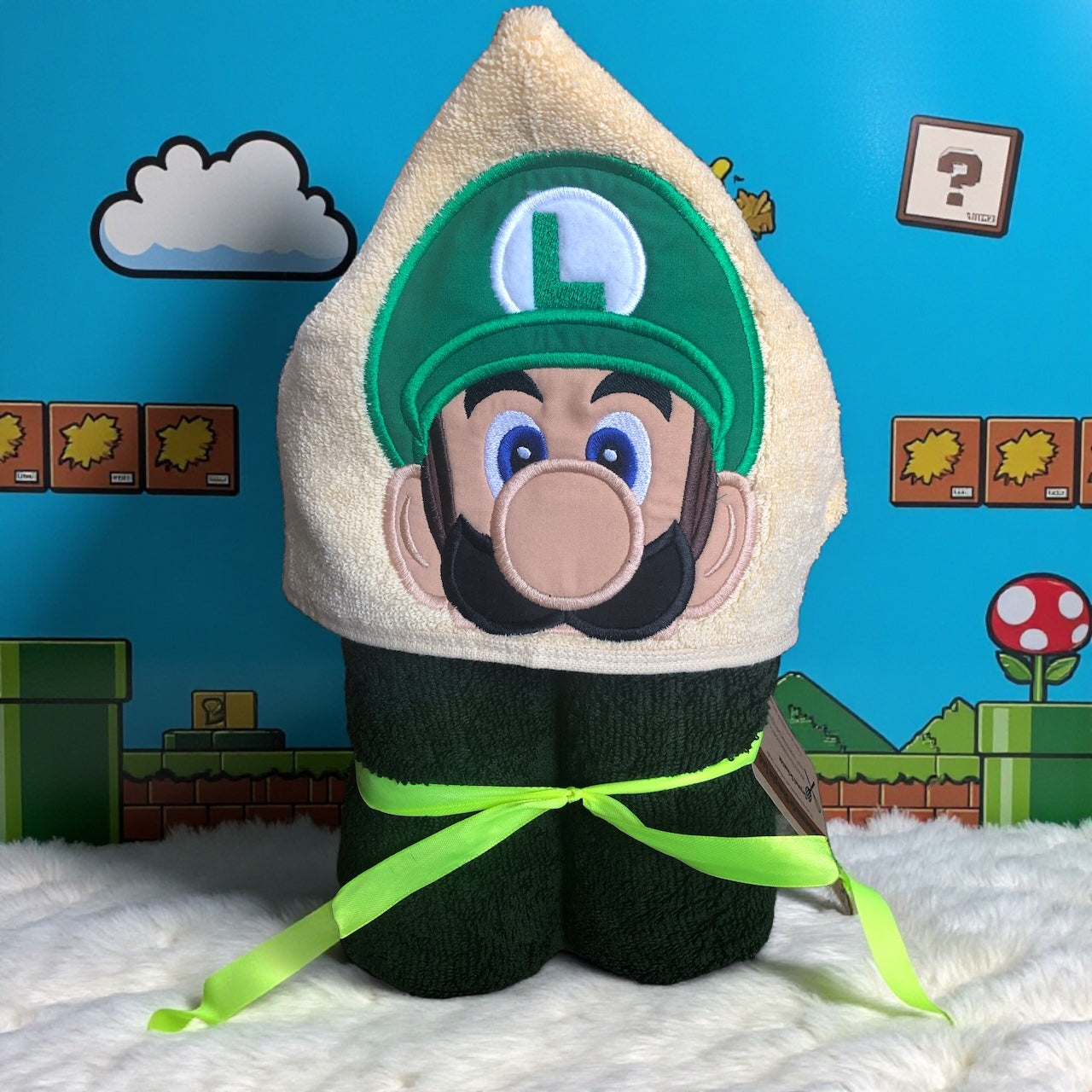 Luigi Hooded Towel