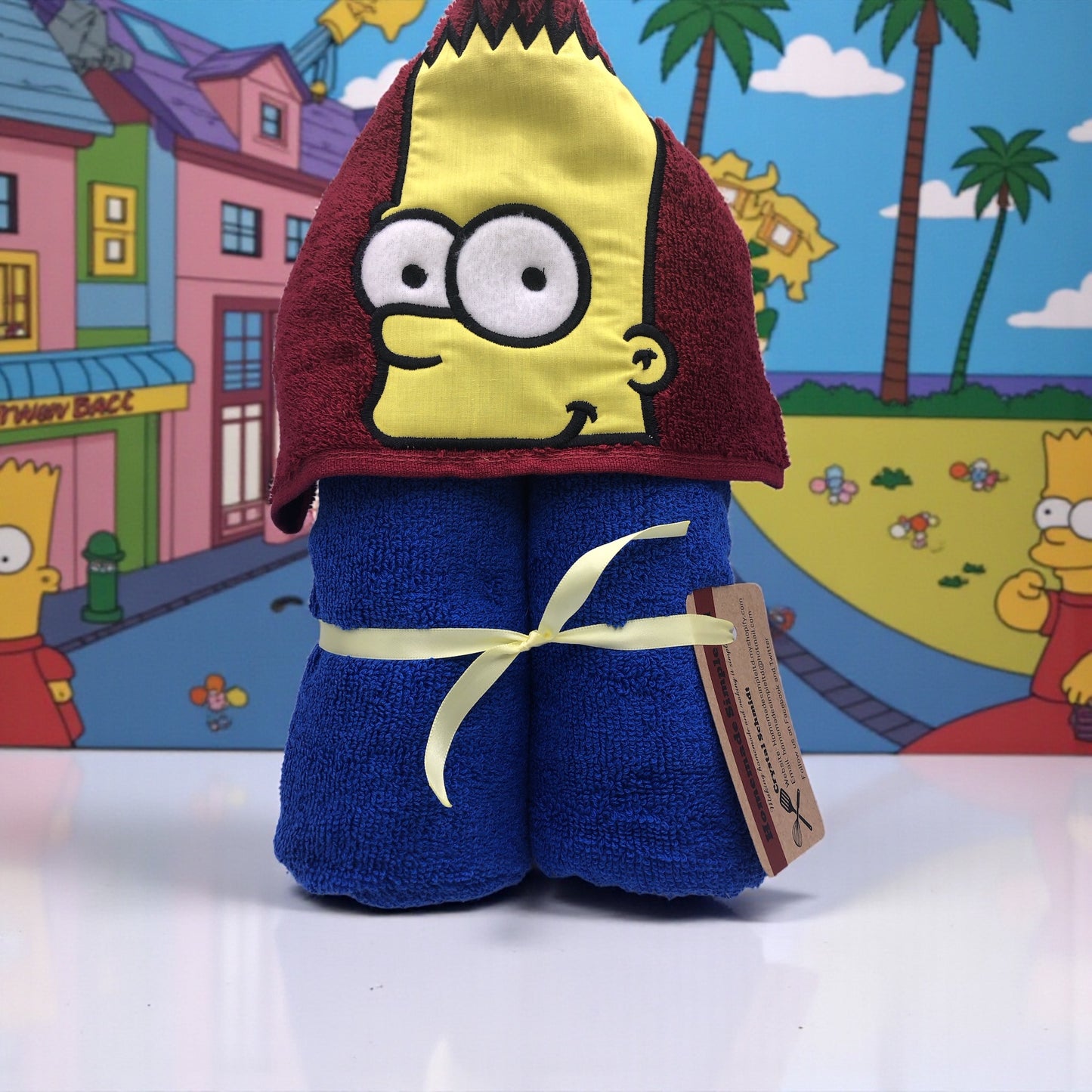 Bart Simpson Hooded Towel