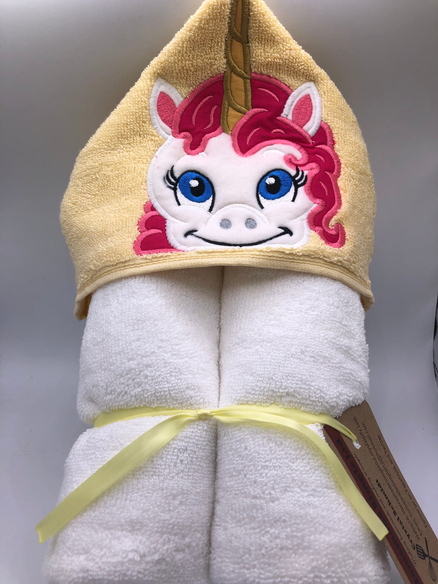 Unicorn Hooded Towel