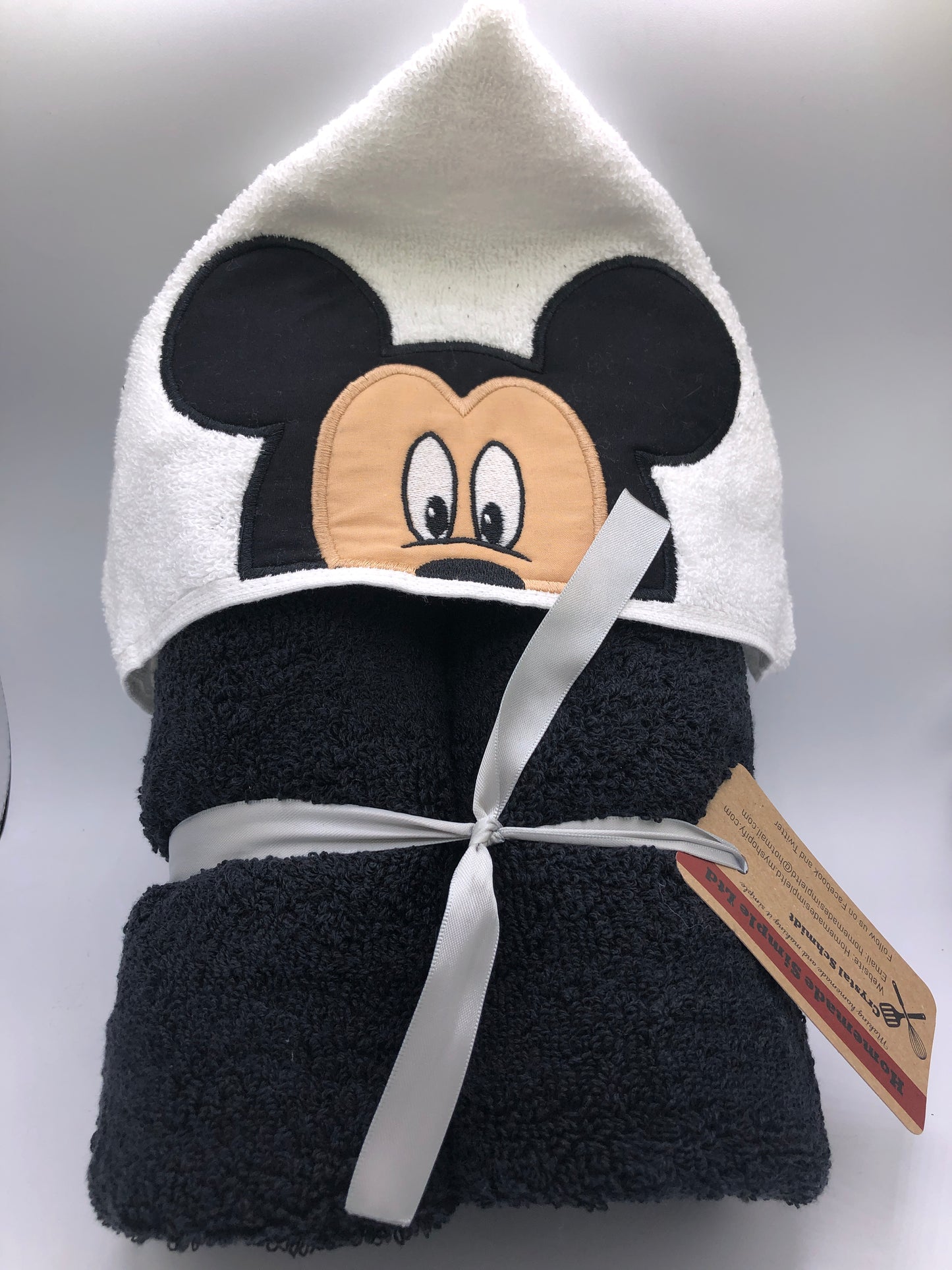 Mickey Mouse Hooded Towel