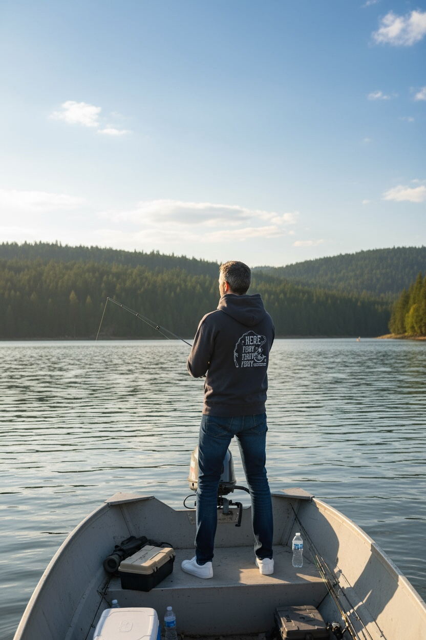 Fishing hoodie