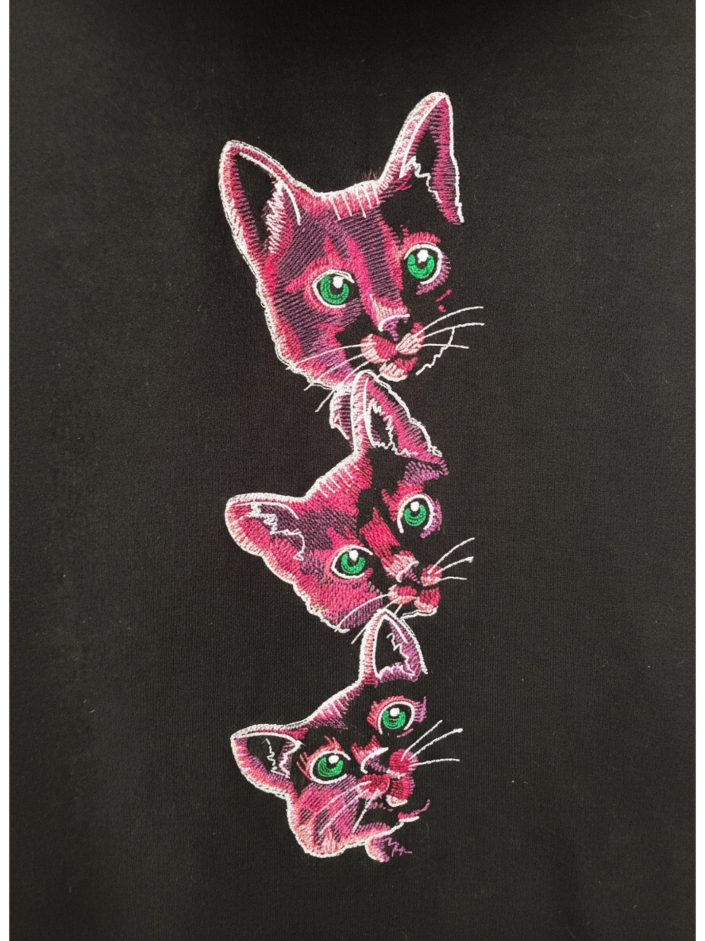 Stacked kittens hoodie