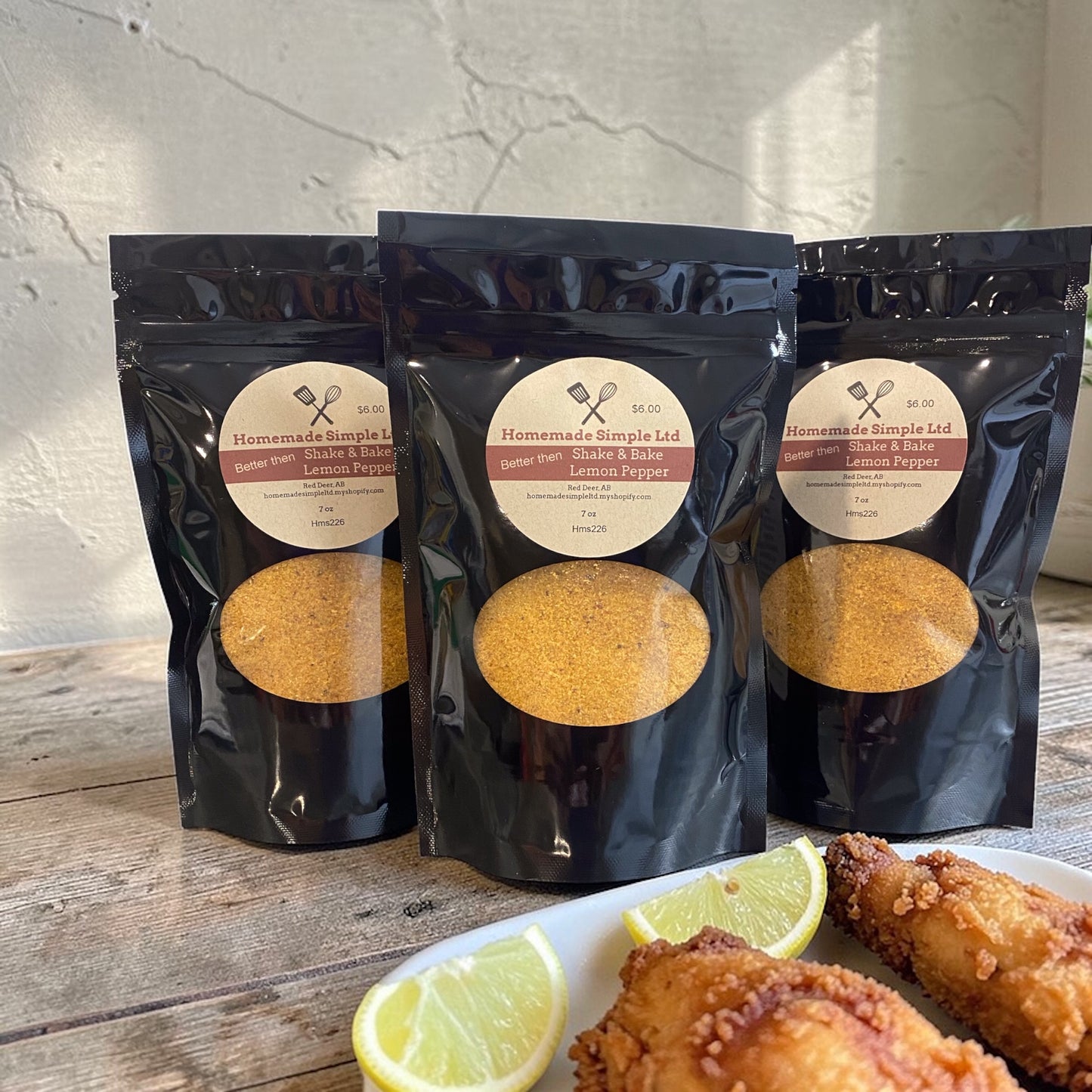 Better than Shake and Bake - Lemon Pepper