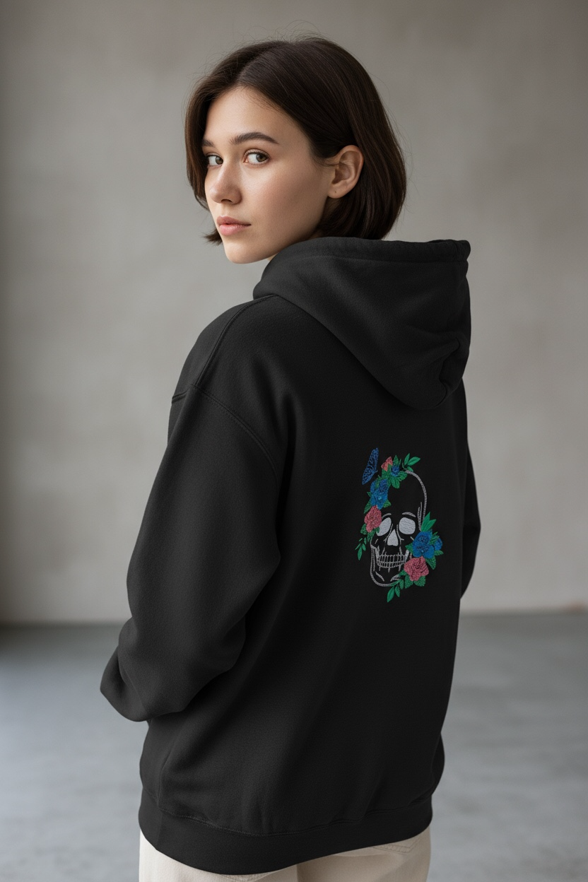 Skull hoodie