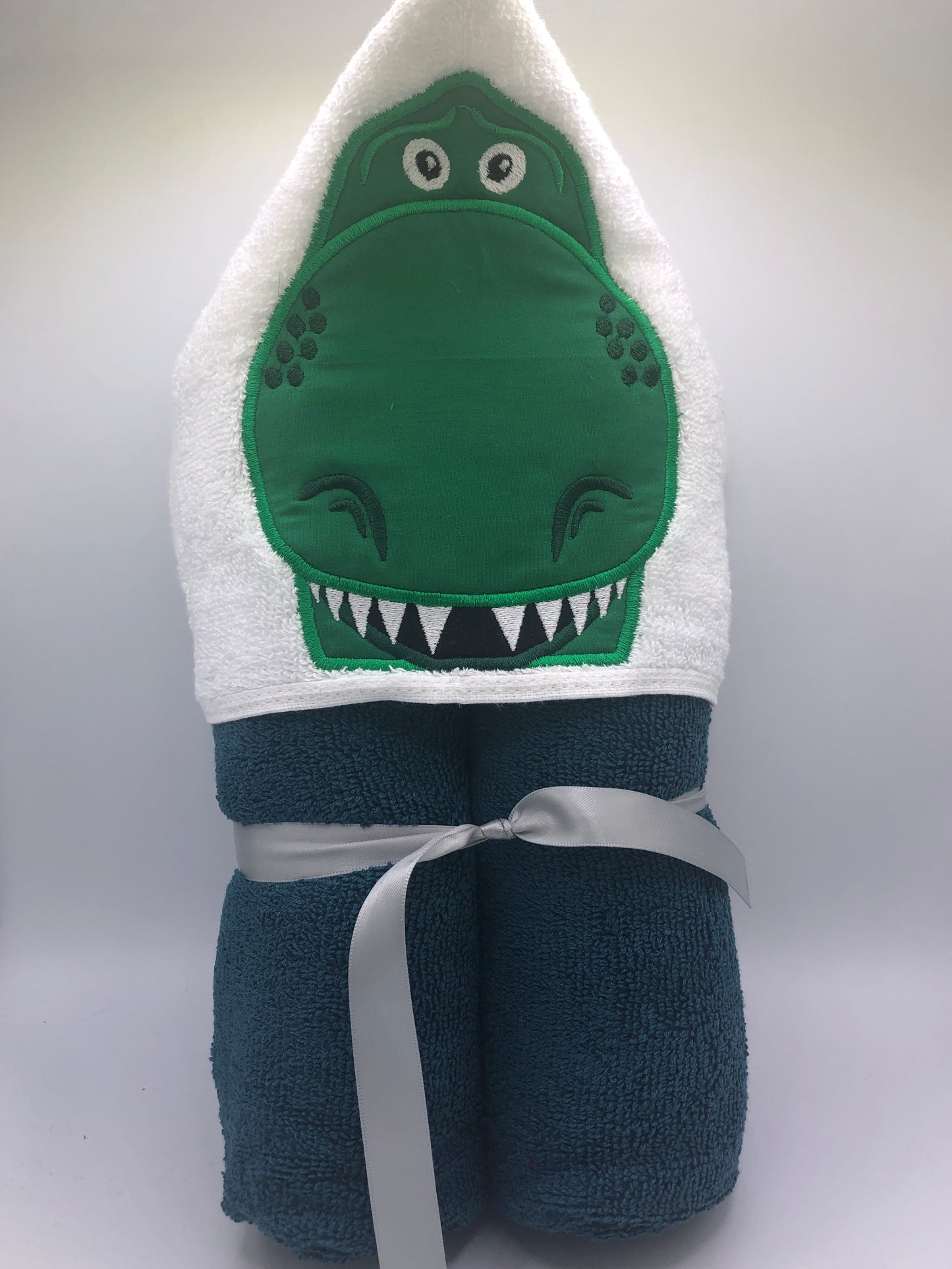 Dinosaur Hooded Towel