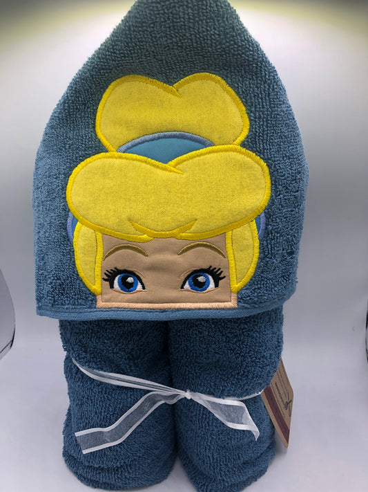 Cinderella Hooded Towel
