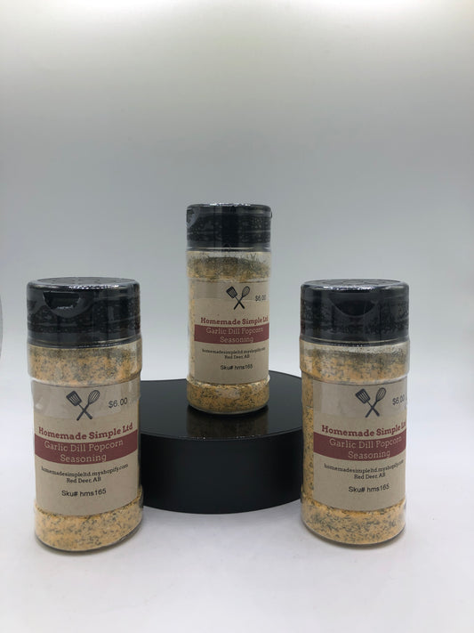 Garlic Dill Popcorn Seasoning