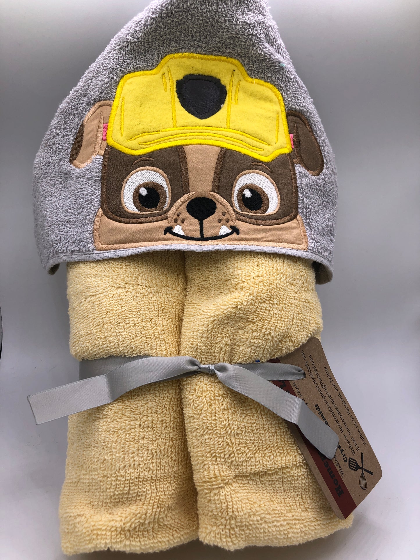 Rubble Hooded Towel