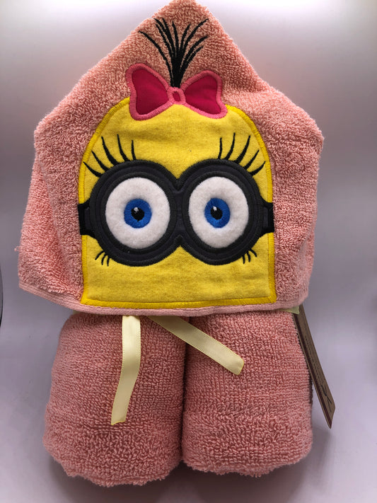 Marigold Minion Hooded Towel